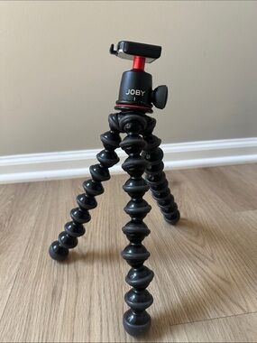 Joby Gorillapod Flexible Mini Tripod with Red Accents - Black